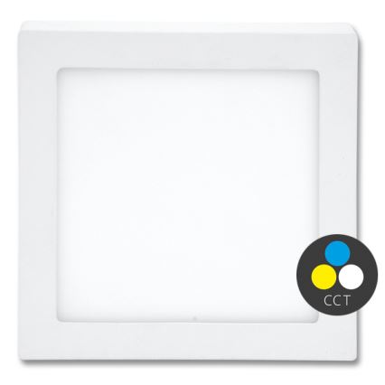LED loftlampe RAFA LED/18W/230V 3000/4000/6000K 22x22 cm hvid