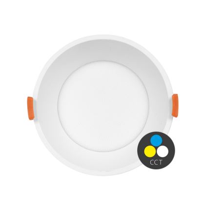 LED indbygningslampe TINA LED/12W/230V 3000/4000/6500K diameter 12 cm hvid