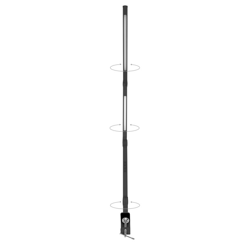 LED bordlampe dæmpbar SPACE LED/8W + LED/11W/230V 3000-6000K sort