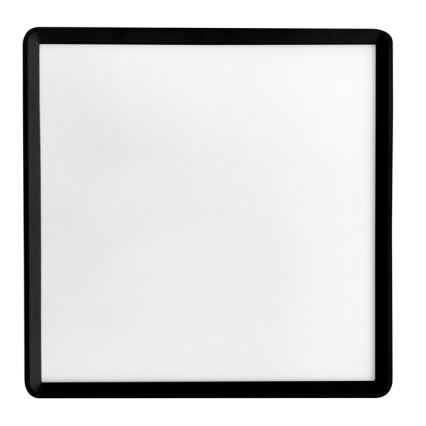 LED loftlampe TERY LED/24W/230V 3000/4000/6000K 30x30 cm IP40 sort