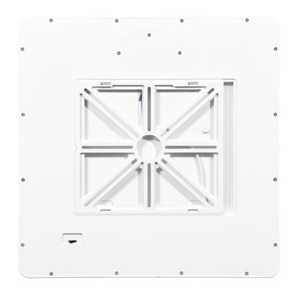 LED loftlampe TERY LED/24W/230V 3000/4000/6000K 30x30 cm IP40 sort