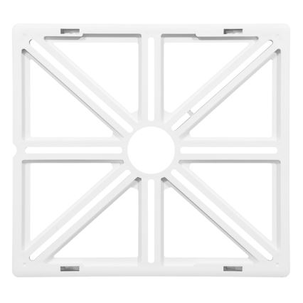 LED loftlampe TERY LED/32W/230V 3000/4000/6000K 40x40 cm IP40 sort