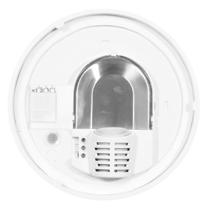 Udendørs loftlampe med sensor HECTOR 1xE27/60W/230V diameter 25 cm IP44 opal hvid