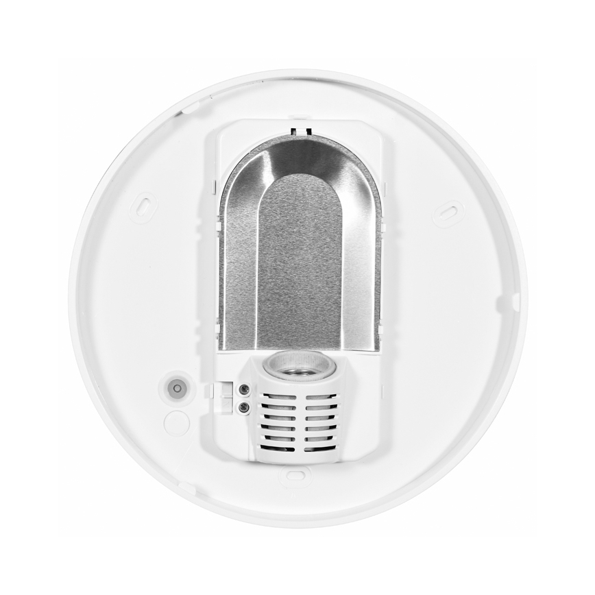 Udendørs loftlampe HECTOR 1xE27/60W/230V diameter 30 cm IP44 opal hvid