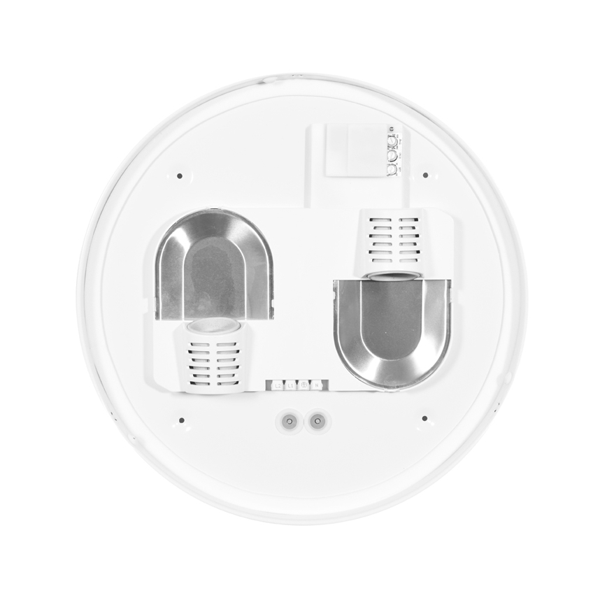 Udendørs loftlampe med sensor HECTOR 2xE27/60W/230V diameter 40 cm IP44 opal hvid