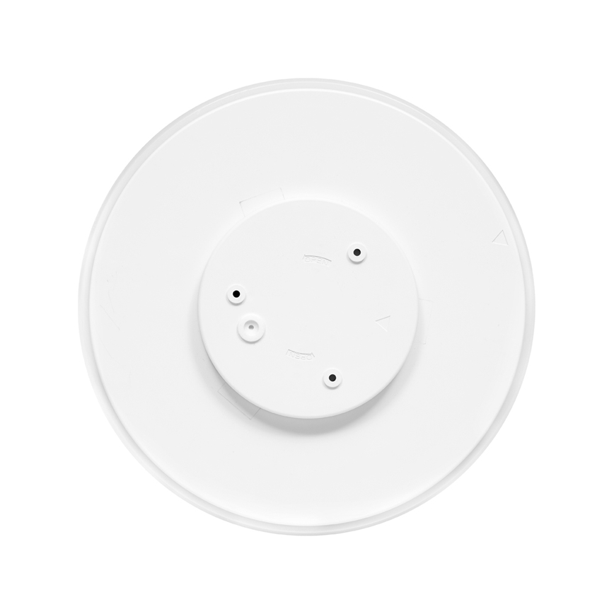 LED loftlampe til badeværelse LIRA LED/18W/230V 4000K diameter 29,5 cm IP44 sort