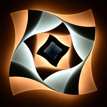 LED loftlampe dæmpbar INDI LED/70W/230V 2700-6500K flerfarvet + fjernbetjening