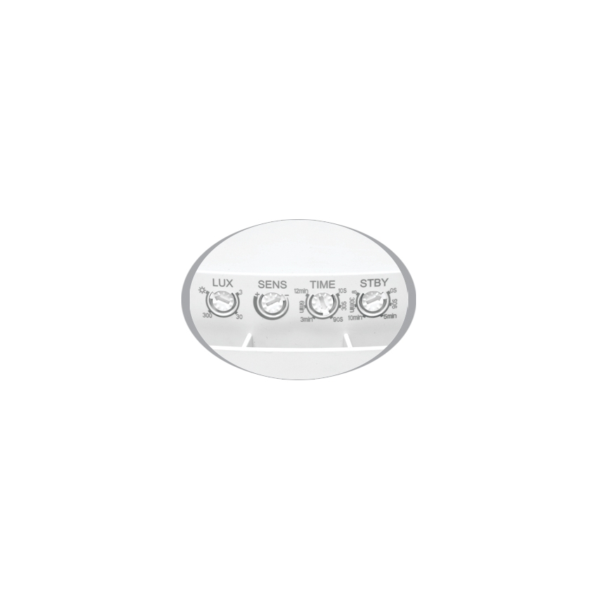 Udendørs LED loftslampe med sensor MOVA LED/16W/230V IP54