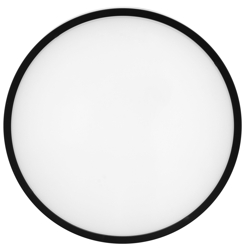Udendørs LED loftlampe med sensor MARTIN LED/25W/230V 3000/4000K diameter 35 cm IP65 sort