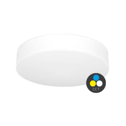 LED loftlampe til badeværelse MAKARON LED/24W/230V 3000/4000/6000K diameter 30 cm IP44 hvid