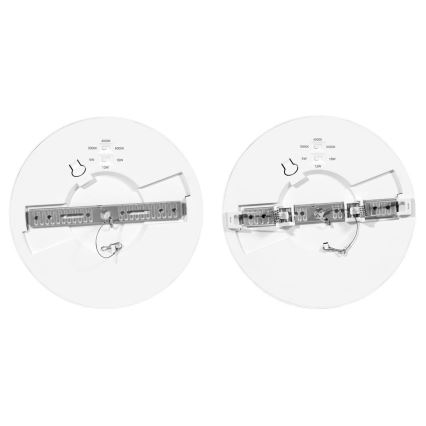 LED indbygningslampe dæmpbar med sensor LEXA LED/6/12/18W/230V 3000/4000/6000K diameter 22,5 cm hvid