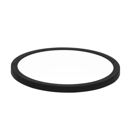 LED indbygningslampe dæmpbar med sensor LEXA LED/12/18/24W/230V 3000/4000/6000K diameter 30 cm sort