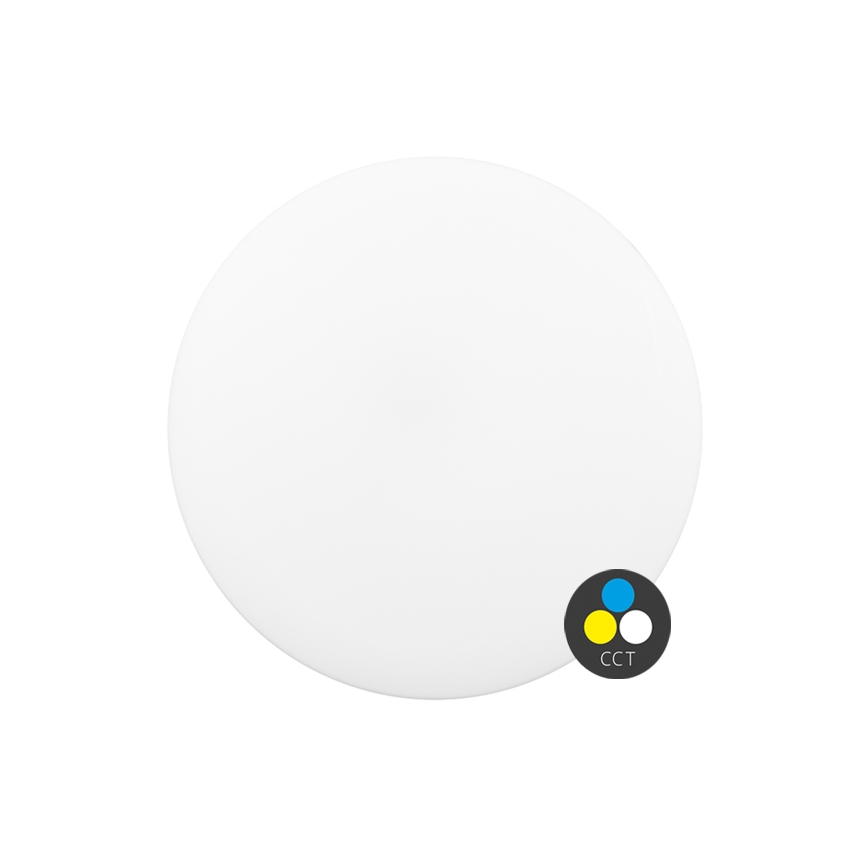 LED loftlampe til badeværelse DISK LED/12W/230V 3000/4000/6500K diameter 23 cm IP44 hvid
