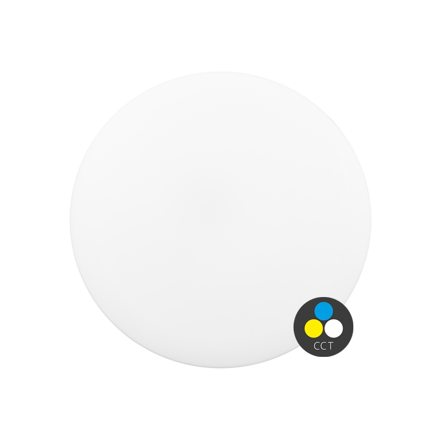 LED loftlampe til badeværelse DISK LED/24W/230V 3000/4000/6500K diameter 38 cm IP44 hvid