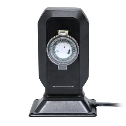 Udendørs stikkontakt med timer 2Z IP44