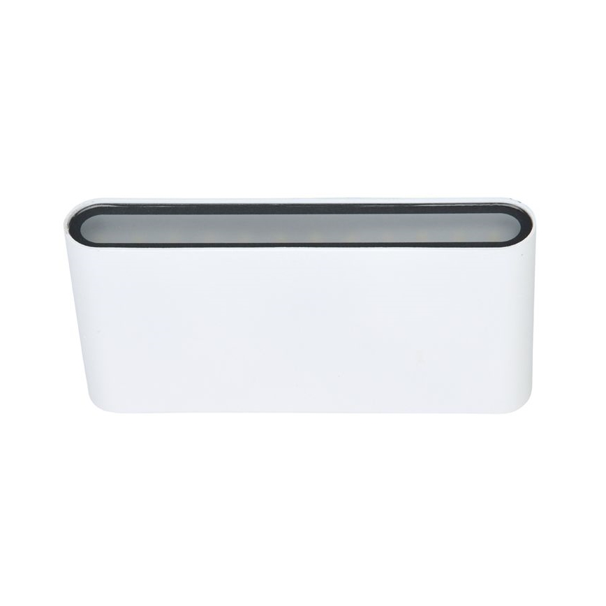 Udendørs LED væglampe BRICK 2xLED/6W/230V 3000/4000/6500K IP65 hvid