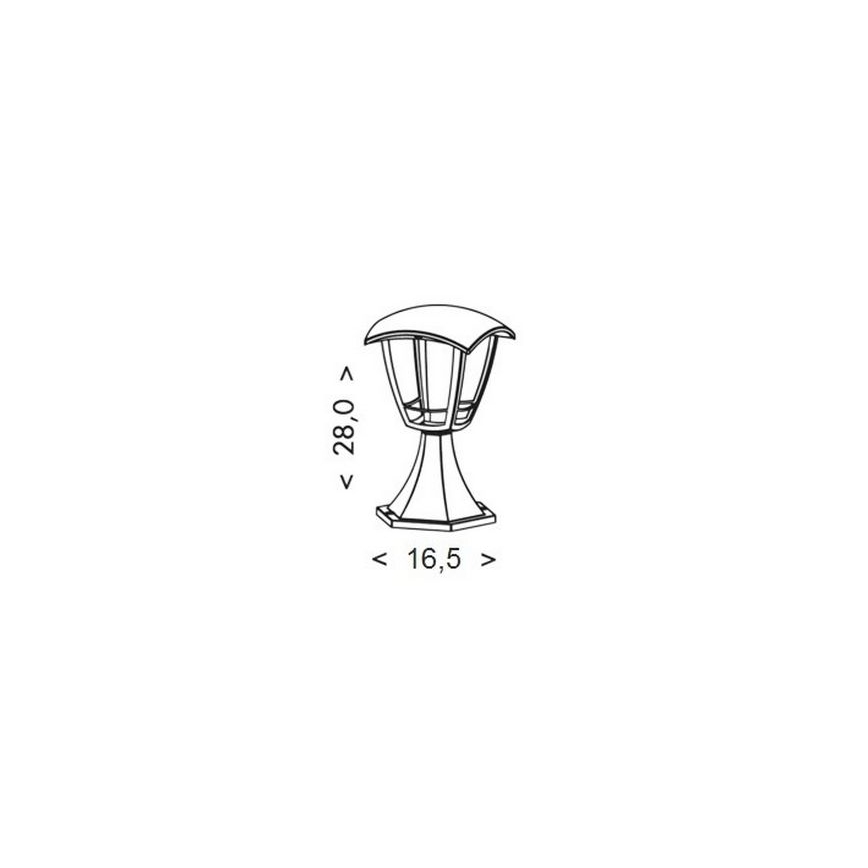 LED udendørslampe VERONA LED/8W/230V IP44