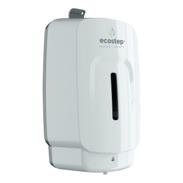 EcoStep 50051 - Berøringsfri sæbedispenser S3 1000 ml 4xAA hvid