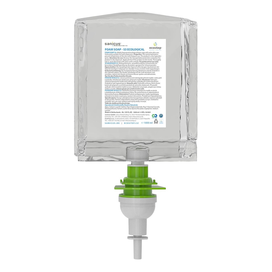 EcoStep 50150 - Skumsæbe S3/S2 1000 ml