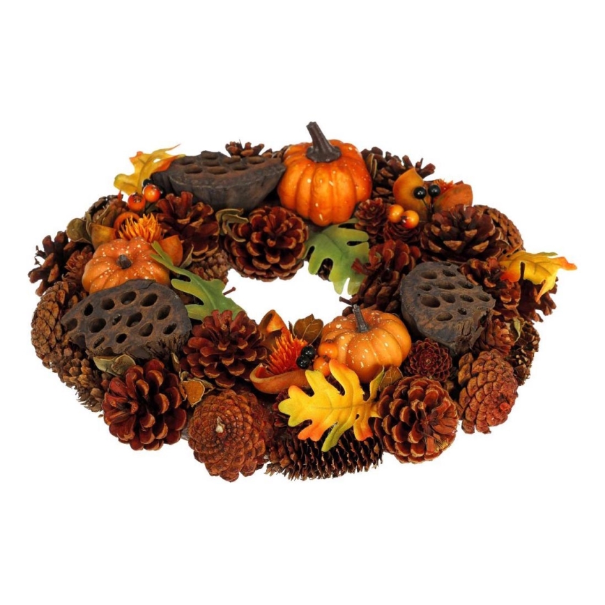 Efterårskrans HALLOWEEN diameter 35 cm