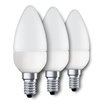 Eglo 10697 - 3x LED-pære E14/4W/230V 320 lm 3000K