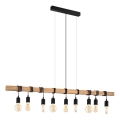 Eglo 182429 - Lysekrone på kabel TOWNSHEND 9xE27/60W/230V
