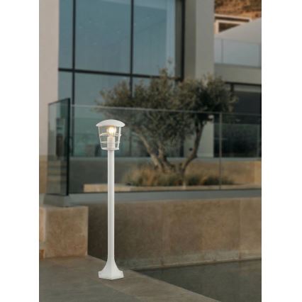 Eglo 18799 - LED udendørs lampe ALORIA 1xE27/8,5W/230V IP44 hvid