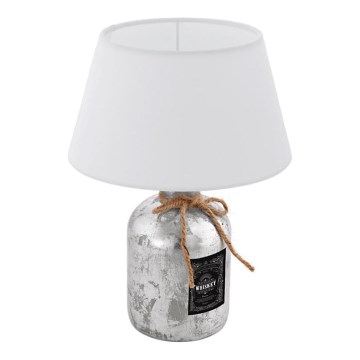 Eglo 202115 - Bordlampe MOJADA 1xE27/40W/230V hvid