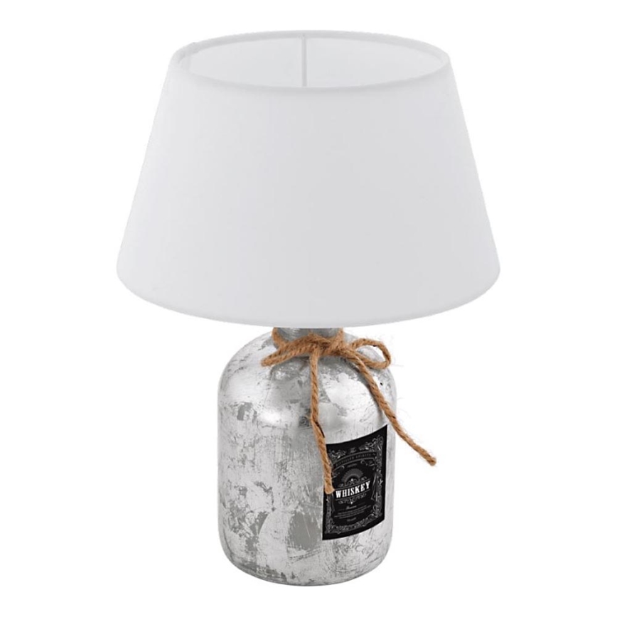 Eglo 202115 - Bordlampe MOJADA 1xE27/40W/230V hvid