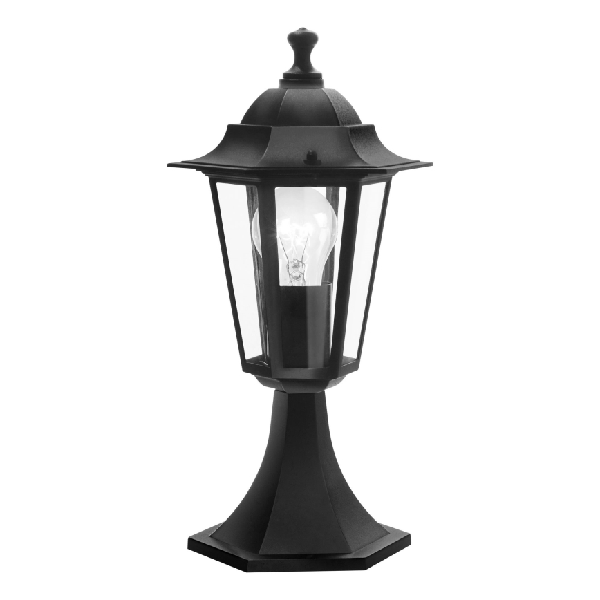 Eglo - Udendørslampe 1xE27/60W sort IP44