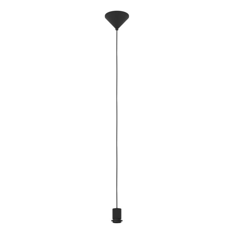 Eglo 300167 - Strømkabel CURITIBA 1xE27/40W/230V sort