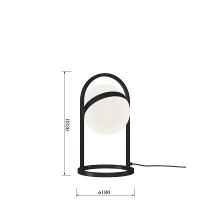 Eglo 300342 - AVIGNON LED-dæmpbar berøringsbetjent bordlampe LED/10,5W/230V
