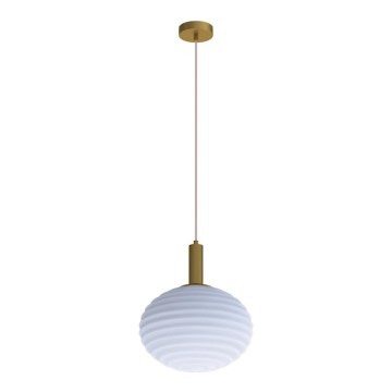Eglo 300499 - Pendel på ledning ERCALTO 1xE27/25W/230V guld