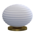 Eglo 300502 - Bordlampe ERCALTO 1xE27/25W/230V guldfarvet
