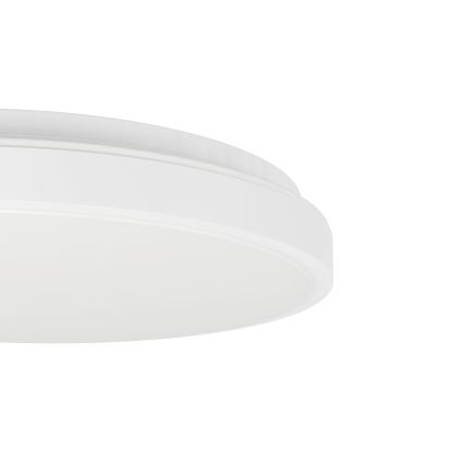 Eglo 300689 - LED RGBW dæmpbar loftlampe MONTARELLINO-Z LED/18,5W/230V 2700-6500K Ø 38,7 cm hvid + fjernbetjening