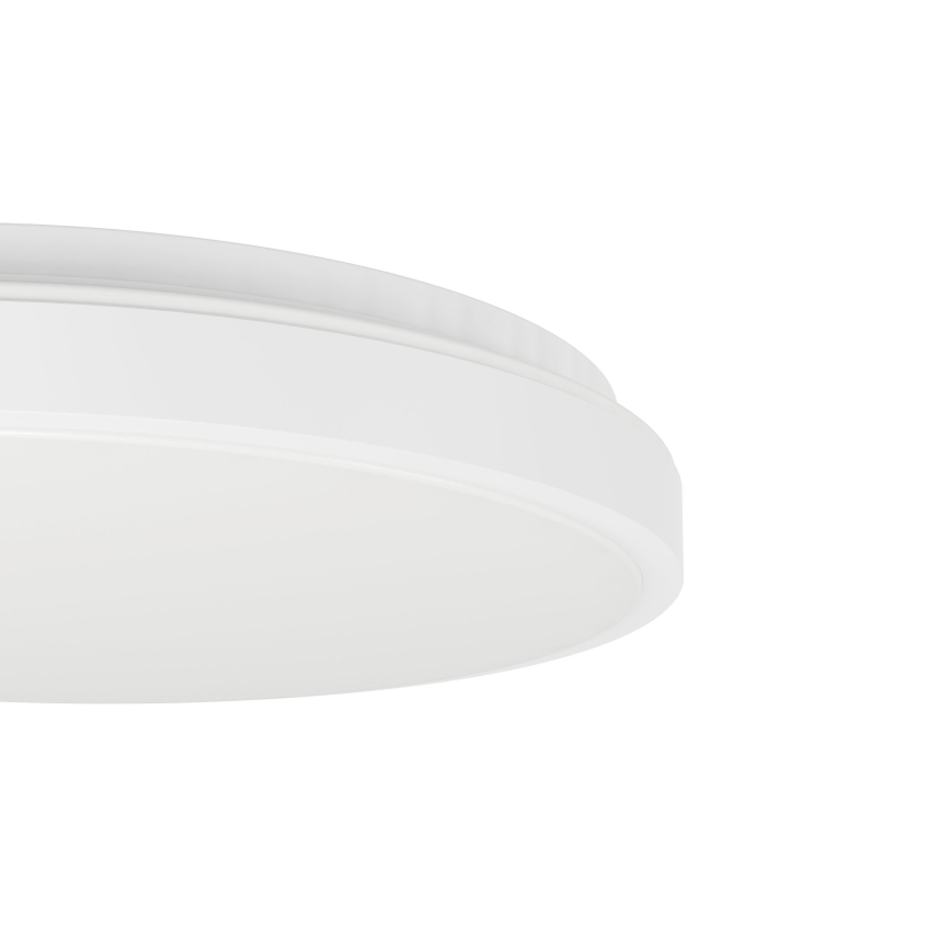 Eglo 300689 - LED RGBW dæmpbar loftlampe MONTARELLINO-Z LED/18,5W/230V 2700-6500K Ø 38,7 cm hvid + fjernbetjening