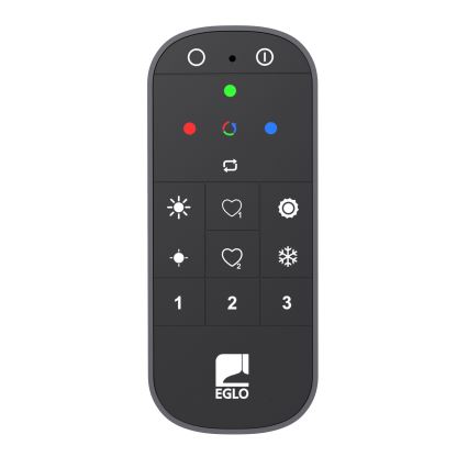 Eglo 300833 - LED RGBW dæmpbar loftlampe MALTIGNANO-Z LED/18,5W/230V 2700-6500K Ø 38 cm + fjernbetjening