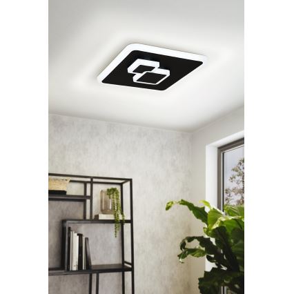 Eglo - LED loftlampe LED/7,8W/230V sort