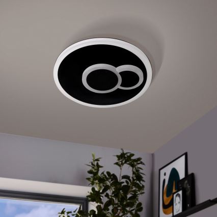 Eglo - LED loftlampe LED/7,8W/230V diam. 20 cm sort