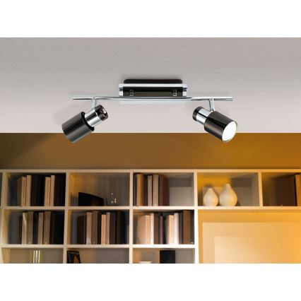 Eglo - LED spotlampe 2xGU10/5W/230V