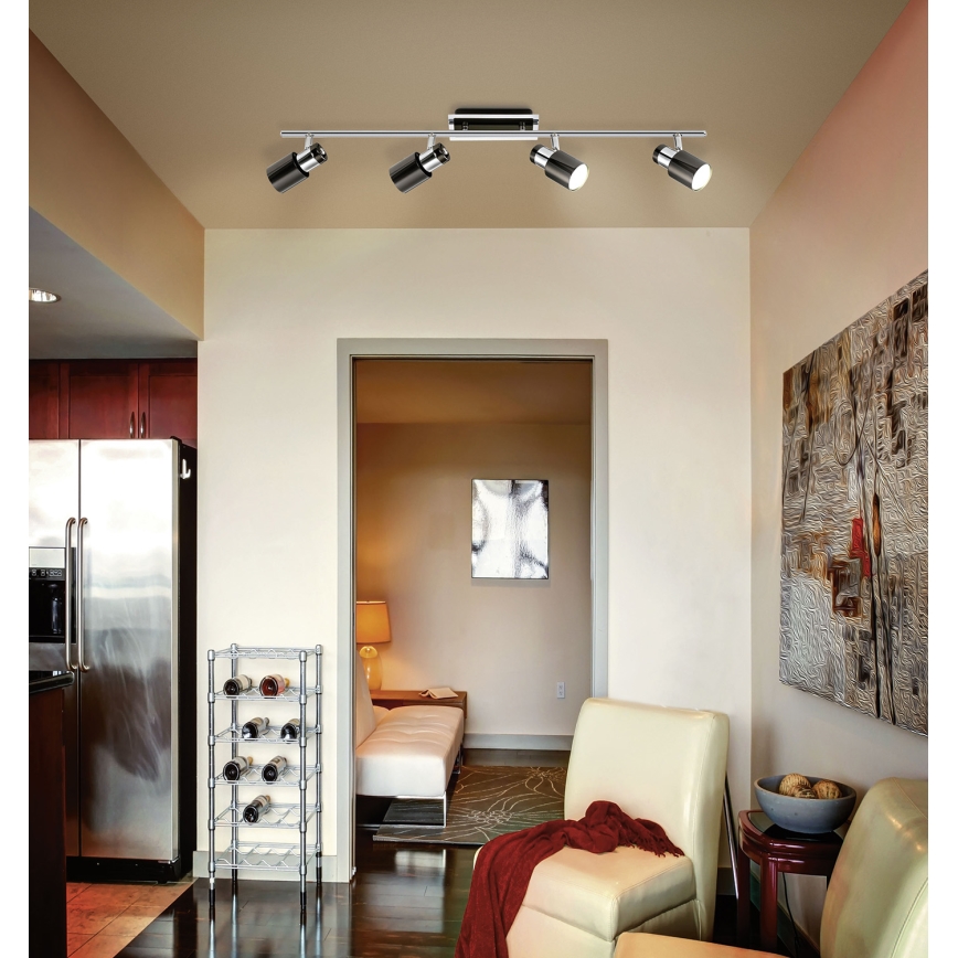 Eglo - LED spotlampe 4xGU10/5W/230V