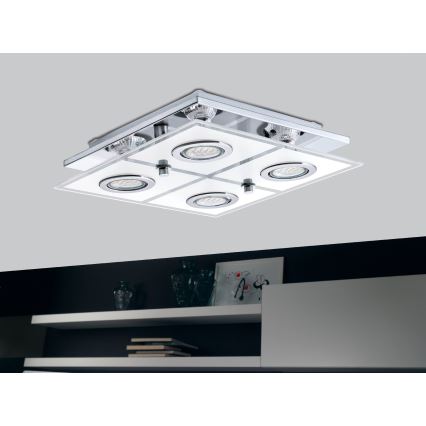 Eglo - LED loftlampe 4xGU10/3W/230V