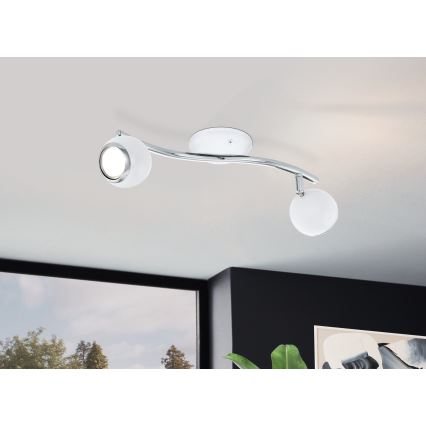 Eglo - LED spotlampe 2xGU10/3W