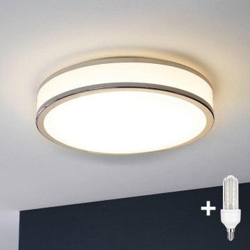 Eglo 31025 - LED loftlampe til badeværelset PALERMO 1xE14/40W/230V IP44