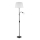Eglo 31178 - Gulvlampe ALMACEN 1xE27/60W/230V + 1xE14/25W sort/hvid