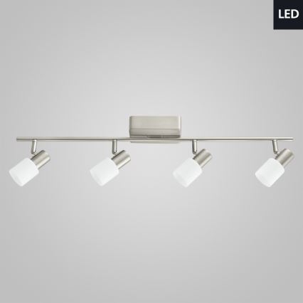 Eglo 31392 - LED spotlampe TABERNO 4xLED/5W/230V