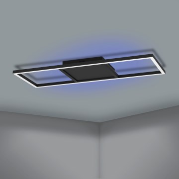 Eglo 31431 - LED loftlampe m. RGBW-farver dæmpbar CALAGRANO-Z LED/21W/230V 3000-6500K sort
