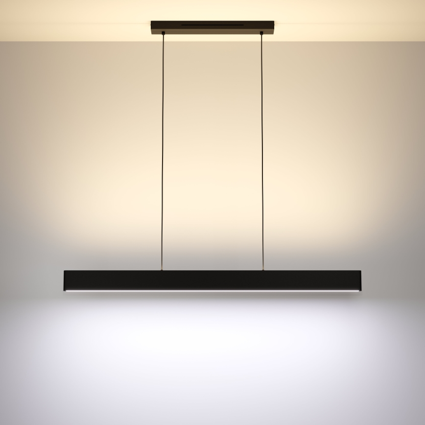 Eglo 31433 - LED m. RGBW-farver Pendel dæmpbar ANDREAS-Z LED/38W/230V 2700-6500K sort