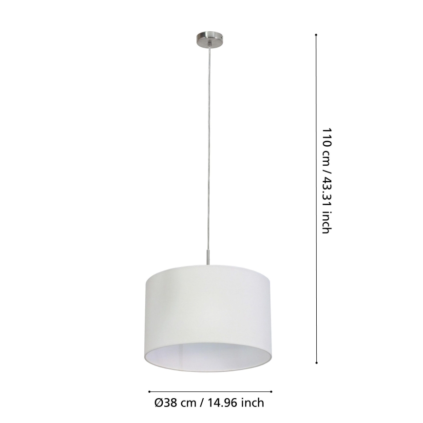 Eglo - Pendel 1xE27/60W/230V
