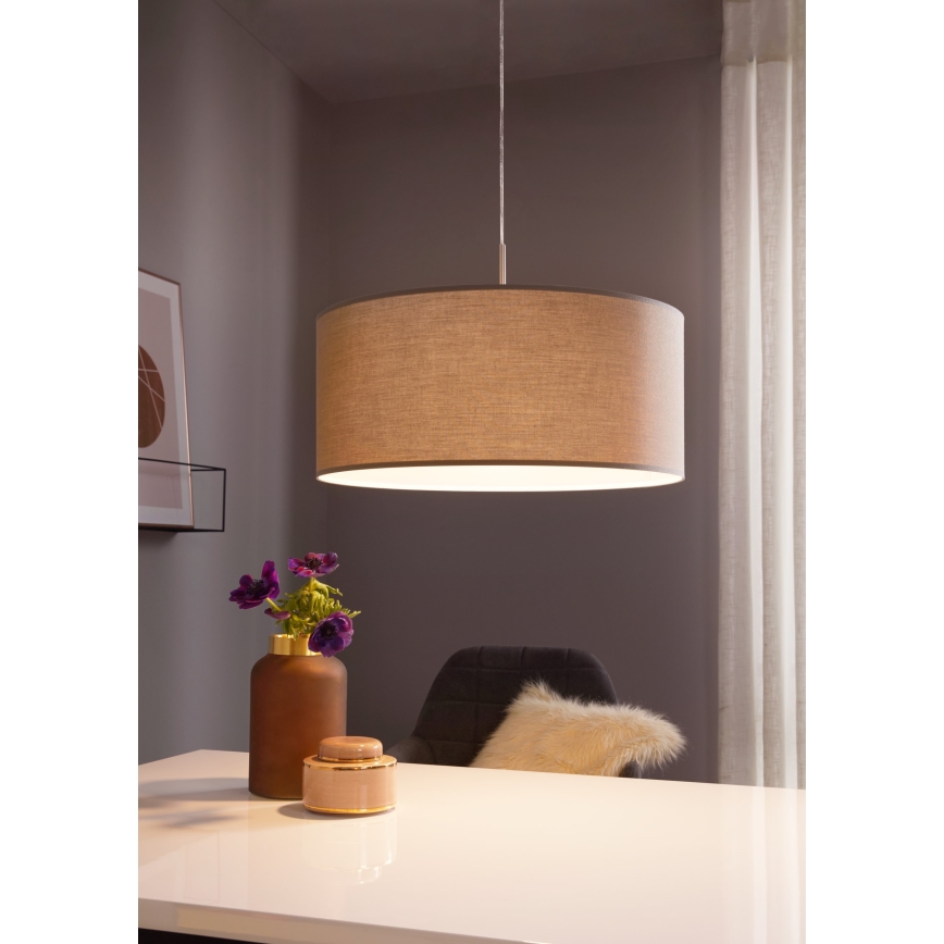 Eglo - Loftlampe på ledning 1xE27/60W/230V